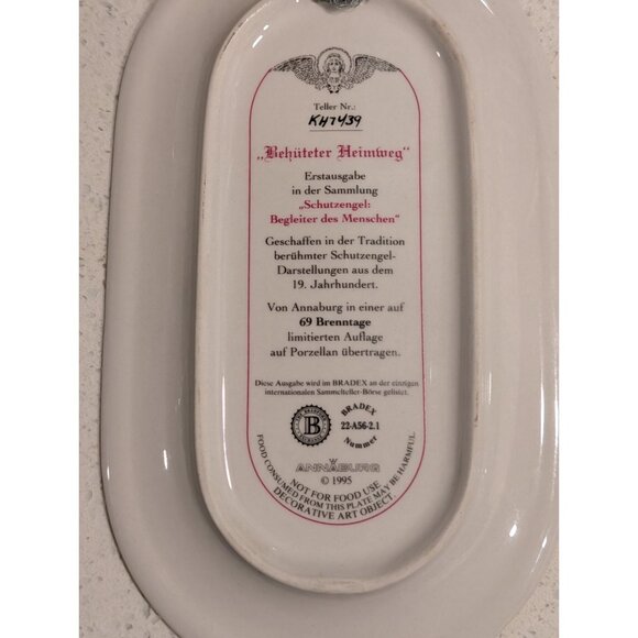 Bradford Exchange Guardian Angel Decorative Collector Plates porcelain German - Picture 9 of 12